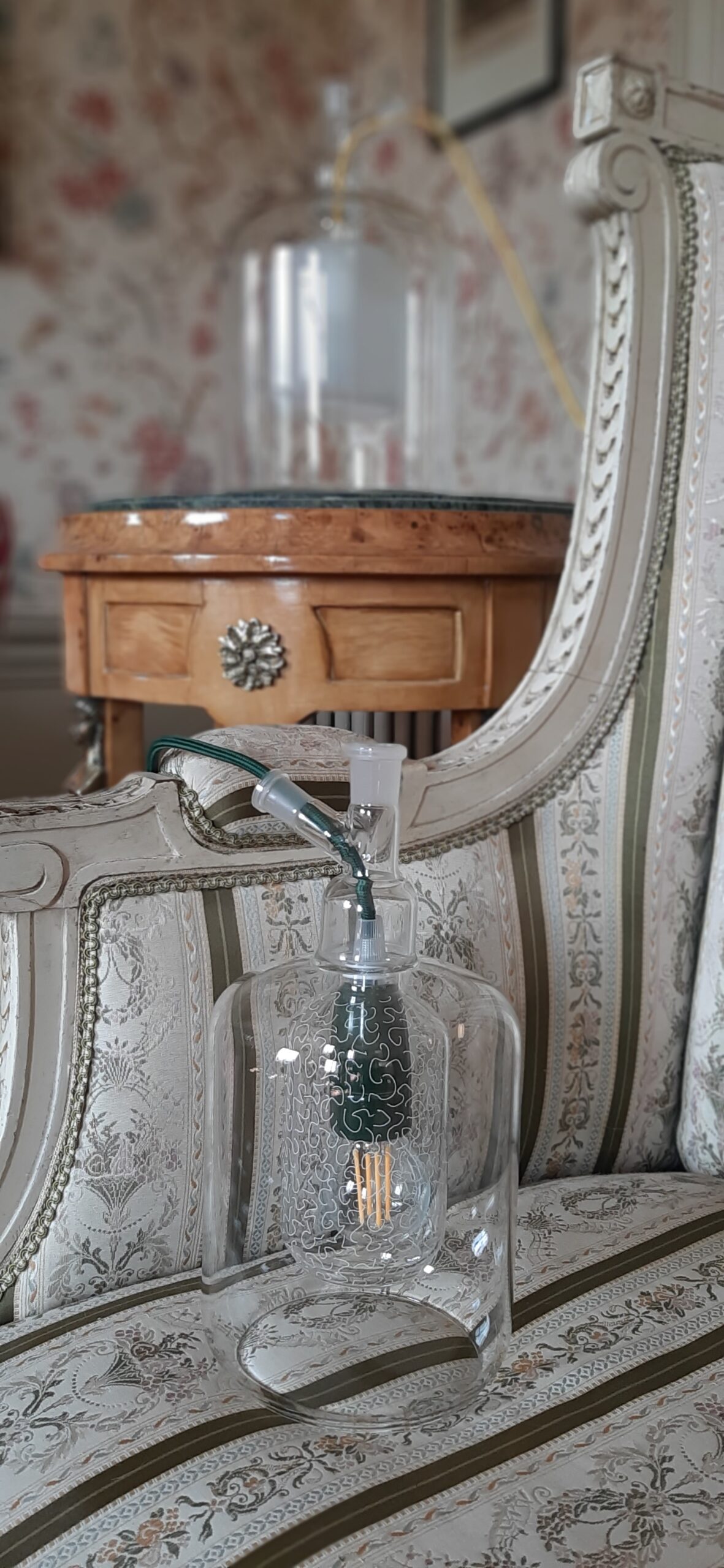 Lampe Réacteur, Château de Montdomaine - Nazelles-Négron